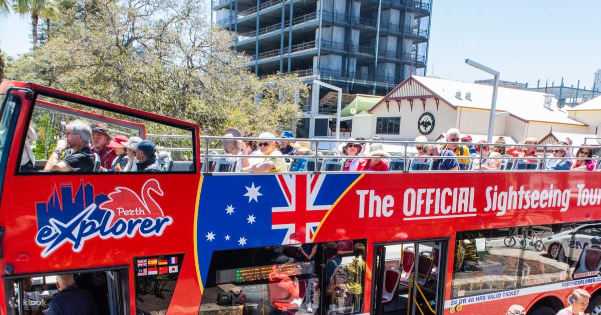 パース乗り降り自由のバス